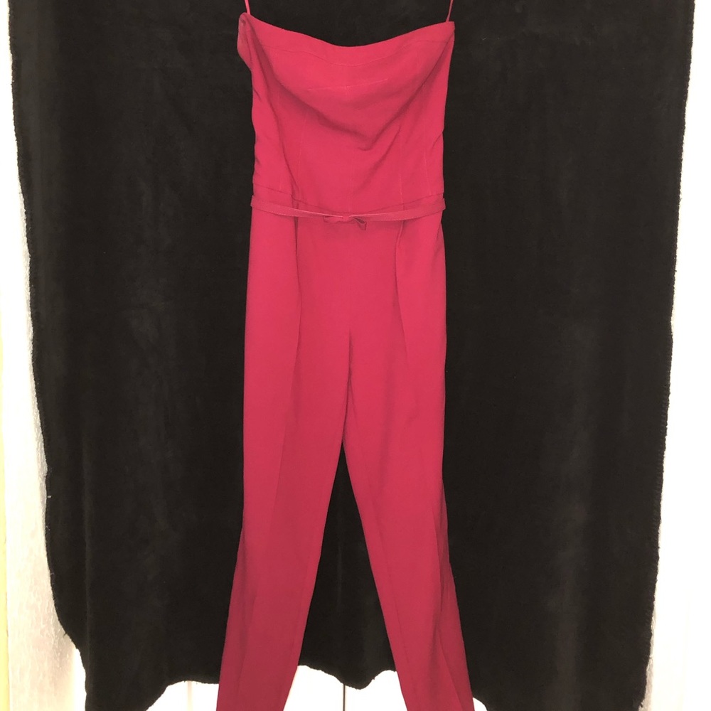 Cranberry Red Jumpsuit